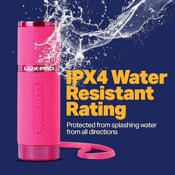 LUXPRO LP395 Gels Glow-in-the-Dark 9 LED Flashlight (LP395-6PK)……