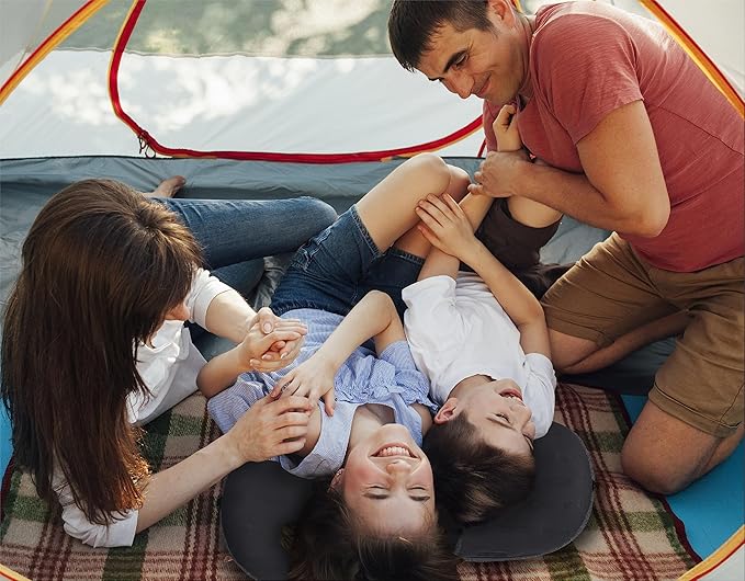 TREKOLOGY Ultralight Inflatable Camping Pillow - Compact & Comfortable Blow Up Pillow for Backpacking, Hiking, and Travel - Aluft Plus Series