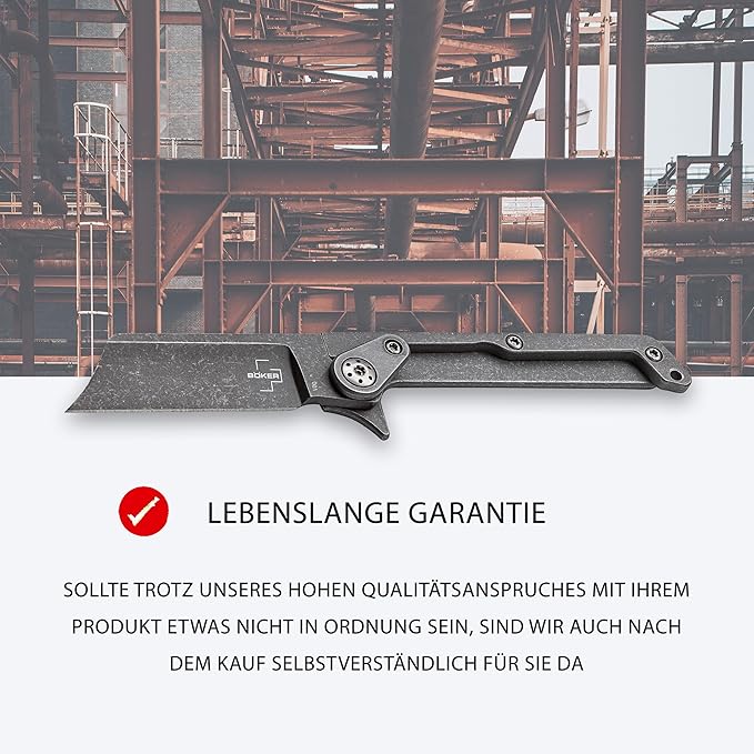 BOKER PLUS® Fragment Mini EDC Pocket Knife - Keychain Box Cutter Knife – two-hand-opening EDC Keychain Folding Knife