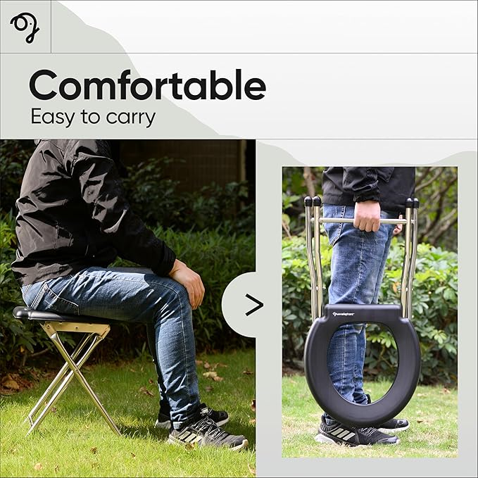 GREEN ELEPHANT Portable Toilet - Camping Toilet, Portable Toilet for Adults, Portable Potty, Composting Toilet, Porta Potty, Camp Toilet, Camping Toilets Portable, Quick Setup, Outdoor & Home Use