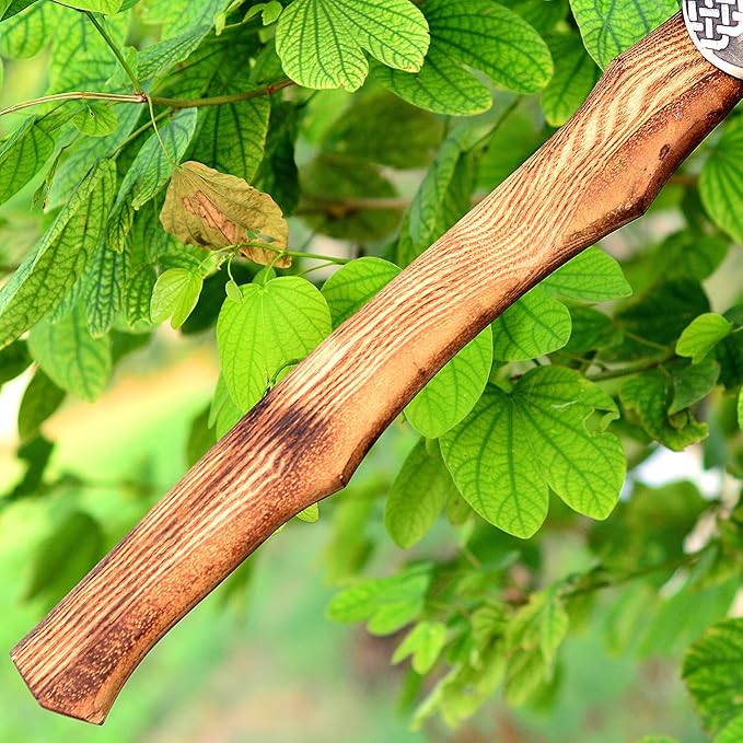 AX-4017 Custom Handmade Viking Hatchet Axe Carbon Steel Head Bearded Camping Tomahawk Battle Ax with Sheath