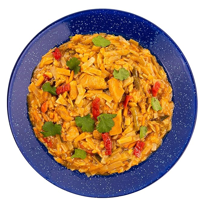 Mountain House Mexican Style Adobo Rice, Chicken, and Pad Thai with Chicken Freeze Dried Backpacking & Camping Food Bundles (2 Servings)