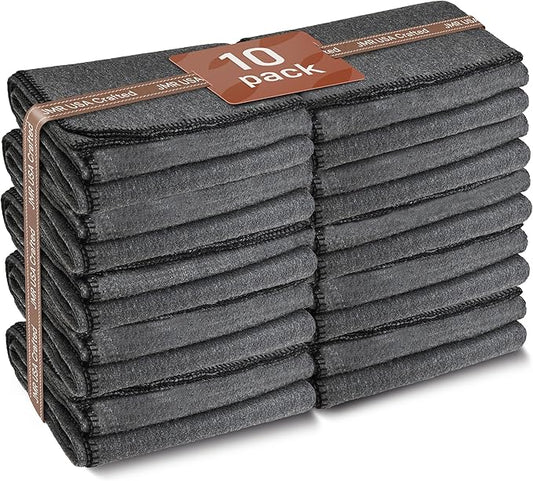 JMR Wool Camping Blanket - Warm Heavy Car Blanket & Camp Quilt - Survival Emergency Blanket for Sleeping Outdoors - Multi-Use Wool Blanket for Camping, Car & Home - 80% Wool, Grey, 66X90, Case of 10