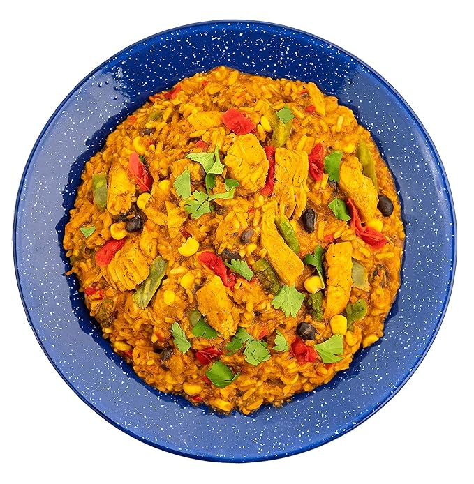 Mountain House Pad Thai with Chicken | Freeze Dried Backpacking & Camping Food |2 Servings | Gluten-Free and Mountain House Chicken Fajita Bowl | Freeze Dried Backpacking & Camping Food | 2 Servings | Gluten-Free