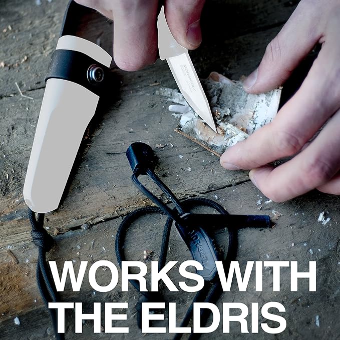 Morakniv Eldris Knife Accessory Kit with Lanyard, Secondary Lock, and Firesteel
