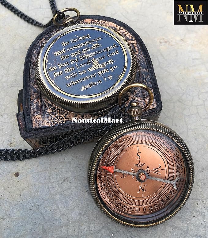 Personalized Brass Compass Wedding Gift, Groomsmen Gift, Wedding Keepsake, Christmas, Baptism, Graduation, Nautical Gift, Anniversary, Father's Day, Long Distance Relationship