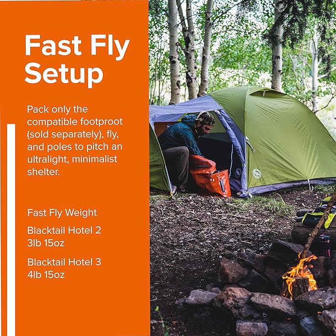 Big Agnes Blacktail & Blacktail Backpacking and Camping Tent