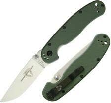 Limited Edition - Ontario Knife Company Rat-1 8848 FG Folding Knife AUS 8