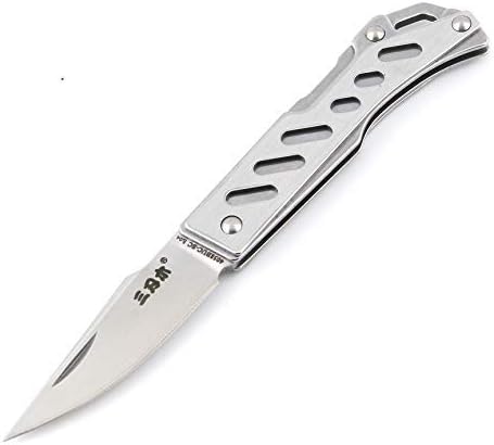 Sanrenmu 4058 Mini Steel Back Lock Folding Knife