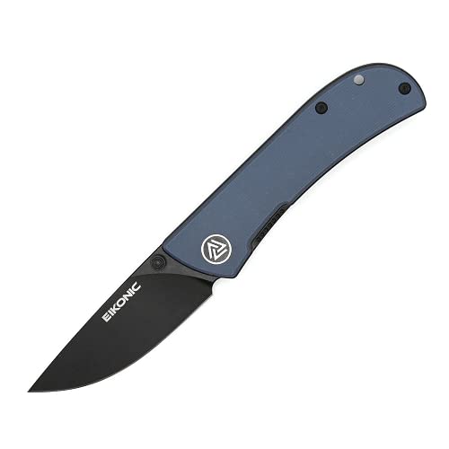 FAIRWIND BLUE GRAY G10 PLAIN EDGE FOLDING KNIFE