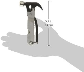 Kikkerland CD502 Multi Function Hammer Tool with Pouch