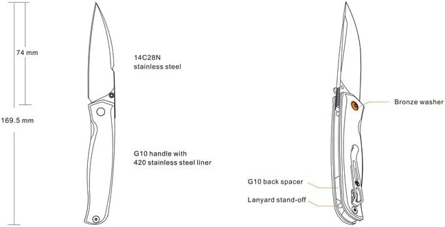 RUIKE RK-P661-B P661-B Black G10