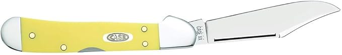 Case WR XX Pocket Knife Mini Copperlock Yellow Synthetic Cv Item #30116 - (31749L Cv) - Length Closed: 3 5/8 Inches