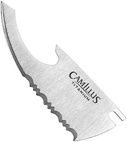 Camillus Tiger Sharp Replacement Blades- Serrated, Pack of 2