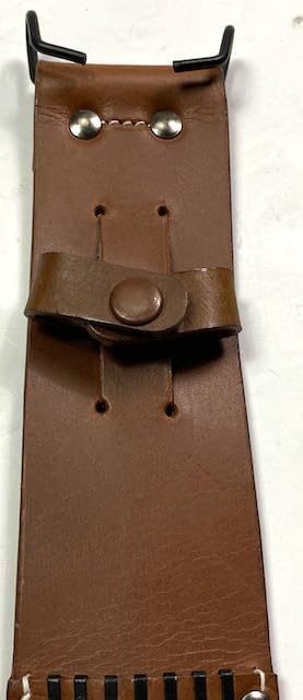 U.S. WWII M6 Leather Scabbard for M3 Trench Knife Sheath Leather (Tan)