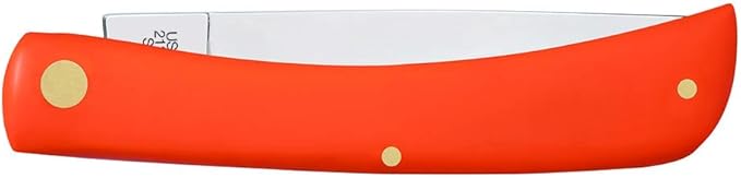 Case WR XX Pocket Knife Orange Synthetic Sod Buster Item #80512 - (4138 SS) - Length Closed: 4 5/8 Inches