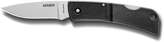 Gerber Gear LST Pocket Knife - Fine Edge Folding Knife - EDC Gear and Equipment - Stainless Steel,Black