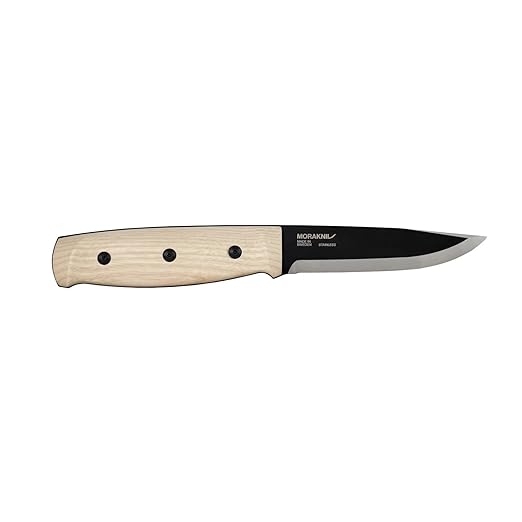 Morakniv Lok BlackBlade (S) Ash Wood Leather Sheath