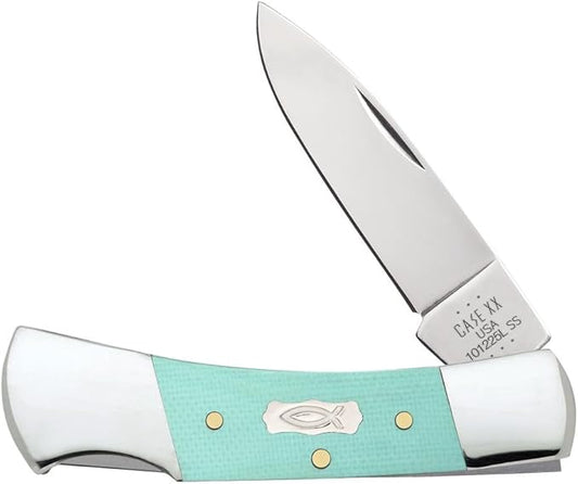 Case Cutlery CA18106: Lockback Seafoam Green