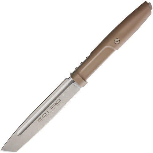 Extrema Ratio 0477/DW Desert Tan Mamba Bohler N690 Tanto Fixed Blade Knife