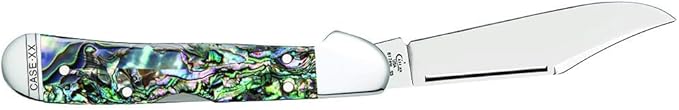 Case WR XX Pocket Knife Abalone Mini Copperlock Item #12020 - (81749L SS) - Length Closed: 3 5/8 Inches