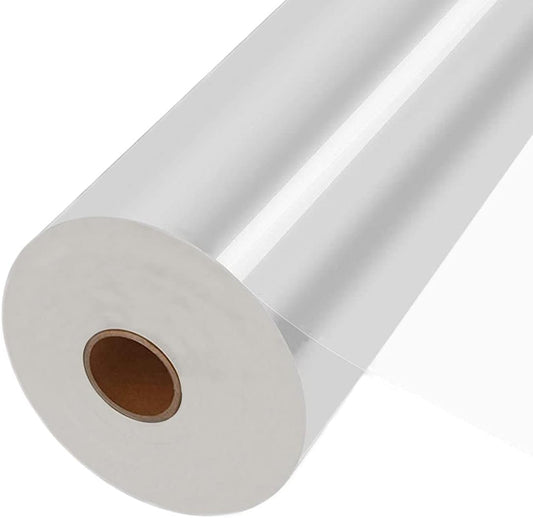 JOYIT 330 ft Cellophane Wrap Roll (31.5 in x 330 ft) - 3 Mil Thicken, Clear Bags, Wrapping Paper for Flower Gift Baskets (31.5" fold into 16")