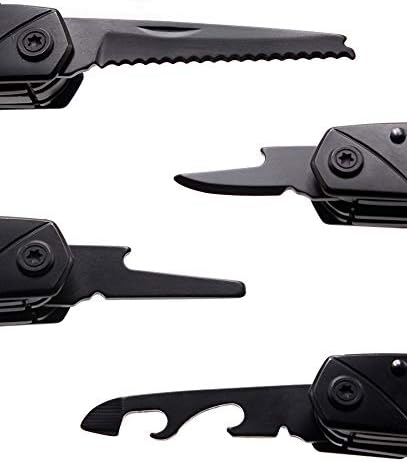 Personalized Gift for Men Dad Husband Son - Multitool Camping Tool Survival Gear, All in One Tools Stainless Steel Sturdy Multitool (BEST DAD EVER -B)