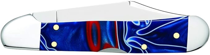 Case WR XX Pocket Knife Patriot Kirinite Mini Copperlock Item #11211 - (101749L SS) - Length Closed: 3 5/8 Inches