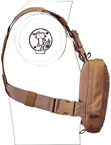 EMERSONGEAR Chest Pack Recon Kit Bag,Multi-Function Tool Pouch,Molle Vest Pouch Chest Bag for Men Tactical