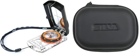 Silva Ranger 2.0 Advanced Compass Bundle with Case, Orange