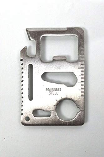 SE 11-in-1 Multi-Function Wallet Survival Tools (20-Pack) - MT908-20