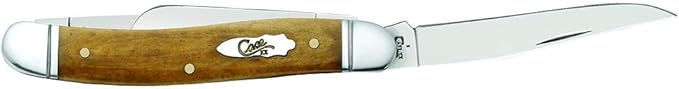 Case WR XX Pocket Knife Smooth Antique Bone Medium Stockman Item #58185 - (6318 SS) - Length Closed: 3 5/8 Inches