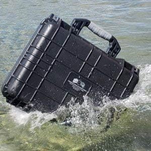 Case Club 55 Folding Knife Case - Hard Sided Travel and Storage Organizer Case fits a Variety of Folding Knives, Swiss Army Knives, Butterfly Knives & More in a Lockable Rugged Case