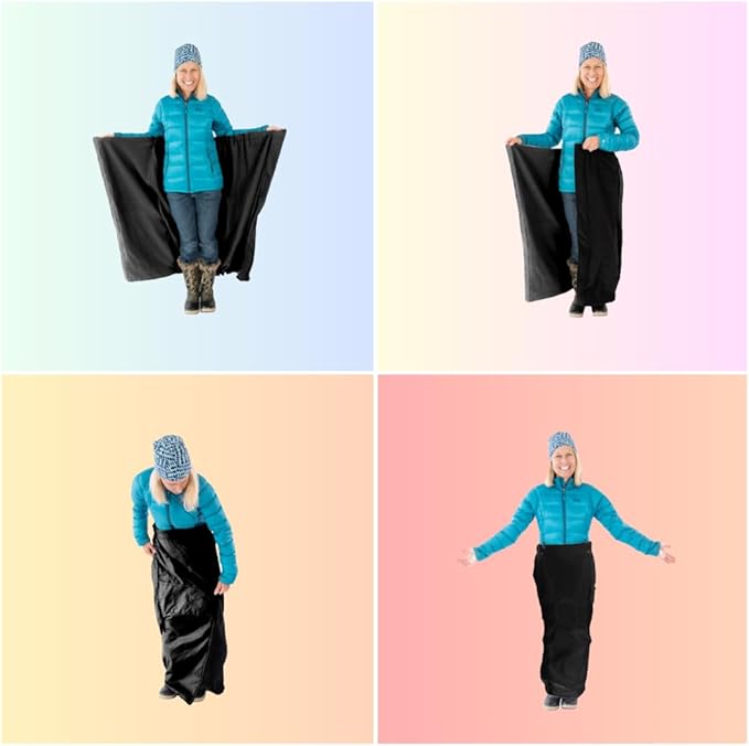 Mozy Wearable & Weatherproof Outdoor Blanket – Lower-Body Thermal Wrap for Superior Warmth