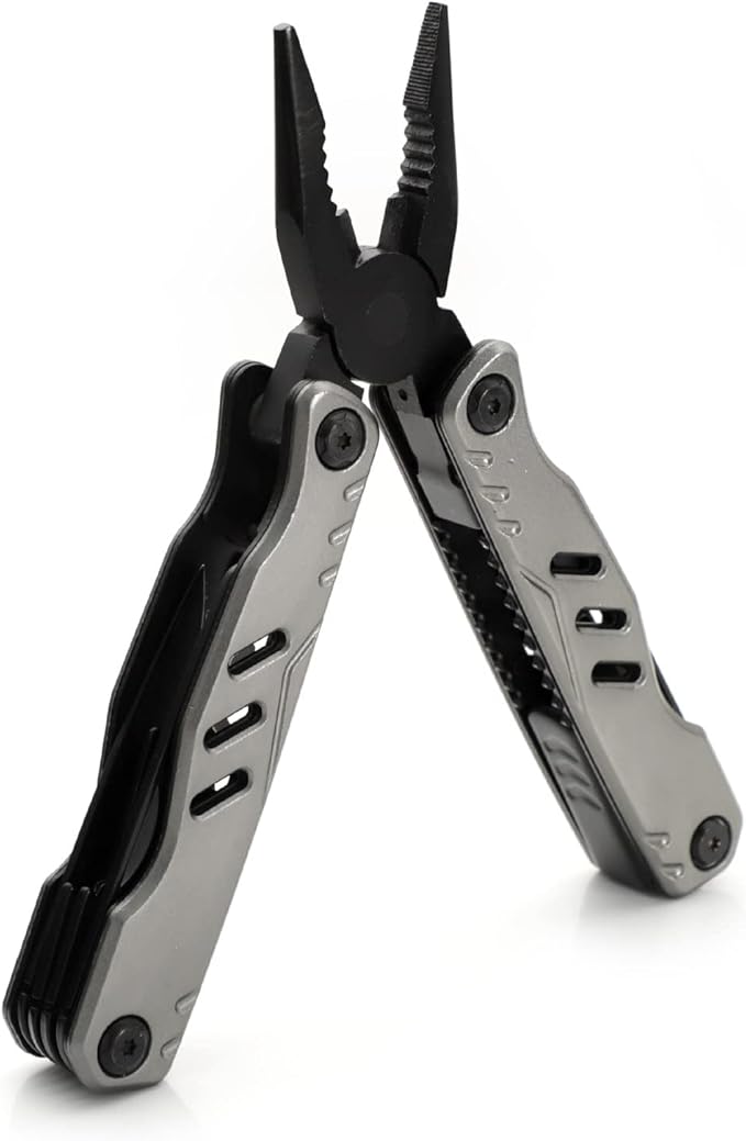 All In One Tool Multi-tool 13-in-1 Multitool Needle Nose Plier, Stripper, Bottle Opener,Can Lifter,Trumpet Screwdriver,Cross Screwdriver For Outdoor, Survival, Camping, Hunting and Hiking