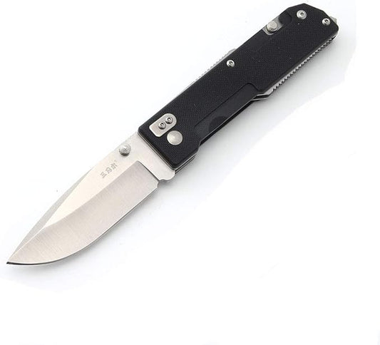 Sanrenmu 9052 MUC-GH-T4 Pocket Knife Tool - Black