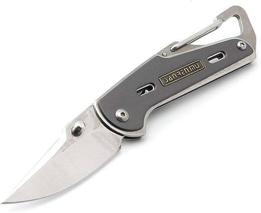 Sanrenmu 6070RUX-SK 6070RUX-SX 6070RUX-SZ Mini Pocket EDC Folding Knife Grey Handle