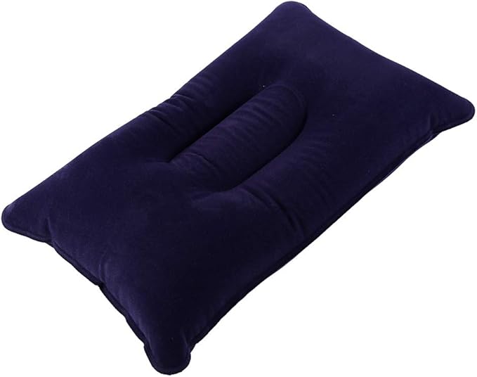 V GEBY Inflatable Pillow Fast Inflation PVC Pillow Camping Travel Pillow Push Button Inflation Pillows
