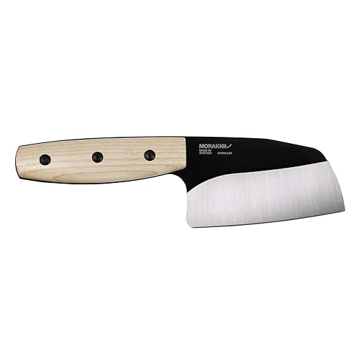 Morakniv Rombo BlackBlade (S) Ash Wood Leather Sheath
