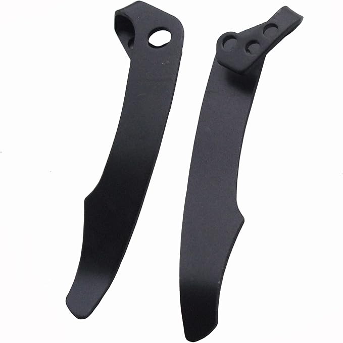 EDC Deep Carry Pocket Clip for Cold Steel Voyager Knife Pocket Knife Clip Folding Knife Screw Clips for Knife Maker and DIY Folding Knives with 6 Screws,Pack of 2 Pieces