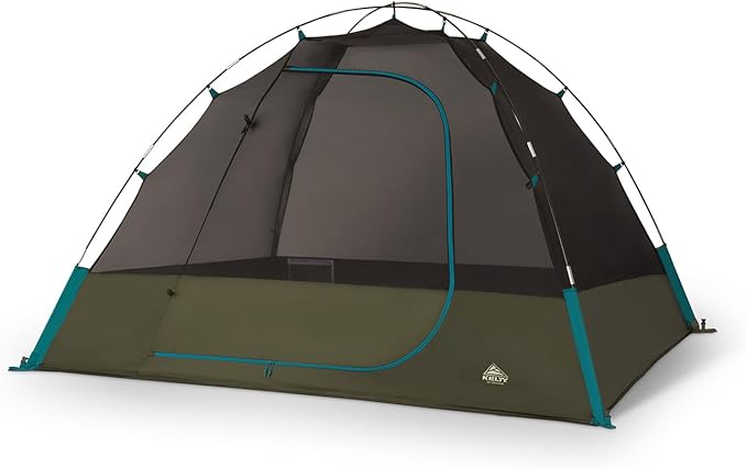 Kelty Daydreamer 4P + 6P Camping Tent, Blackout Fabric, Interior Light Diffusing Gear Loft, Standing Height, PFAS Free