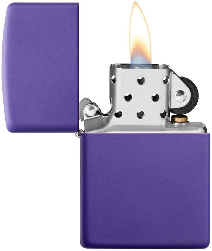 Zippo Purple Matte Pocket Lighter