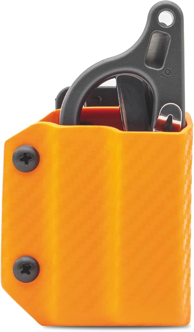 Clip & Carry Kydex Multitool Sheath for LEATHERMAN Raptor Response Trauma Shears - Made in USA (Multi-Tool not Included) EDC Multi Tool Sheath Holder Holster Cover