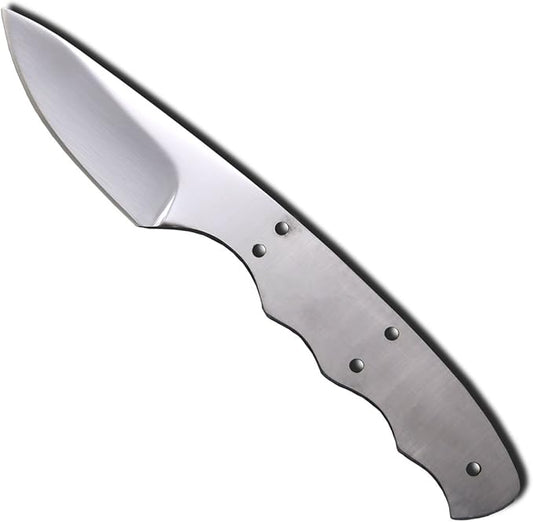 USA Knifemaker Supply Hunting Knife Blade Blank 002-9Cr18MoV Stainless Steel - 6" OAL