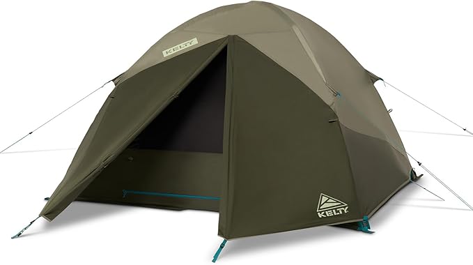 Kelty Daydreamer 4P + 6P Camping Tent, Blackout Fabric, Interior Light Diffusing Gear Loft, Standing Height, PFAS Free