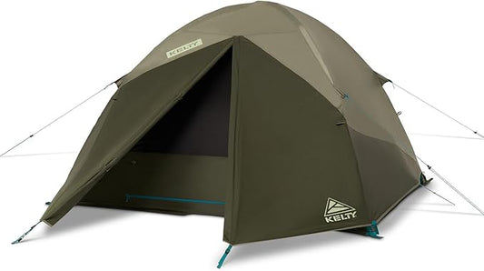 Kelty Daydreamer 4P + 6P Camping Tent, Blackout Fabric, Interior Light Diffusing Gear Loft, Standing Height, PFAS Free