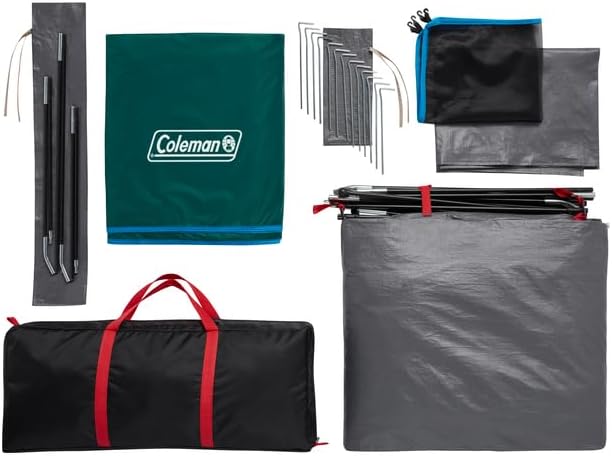 Coleman Skydome Tent with 5 Minute Setup,Weatherproof Tent with Rainfly & Carry Bag, 20% More Headroom Than Traditional Canopies