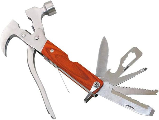 Multifunction Foldable Pliers Knife Screwdriver Emergency Pocket Tool Hammer