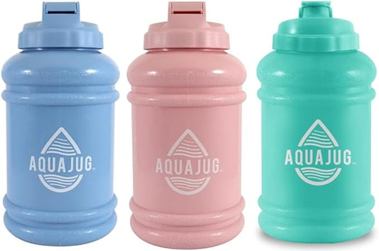Green Canteen Plastic 73oz Jug-3 Pack, Assorted