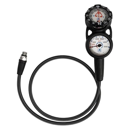 XS Scuba QuikVu Imperial Console - Pressure and Compass